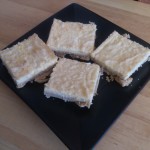 Stevia Sweetened Meyer Lemon Bars